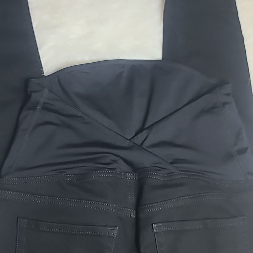 Isabel Maternity Black High-Waist Skinny Jeggings - Picture 4 of 6